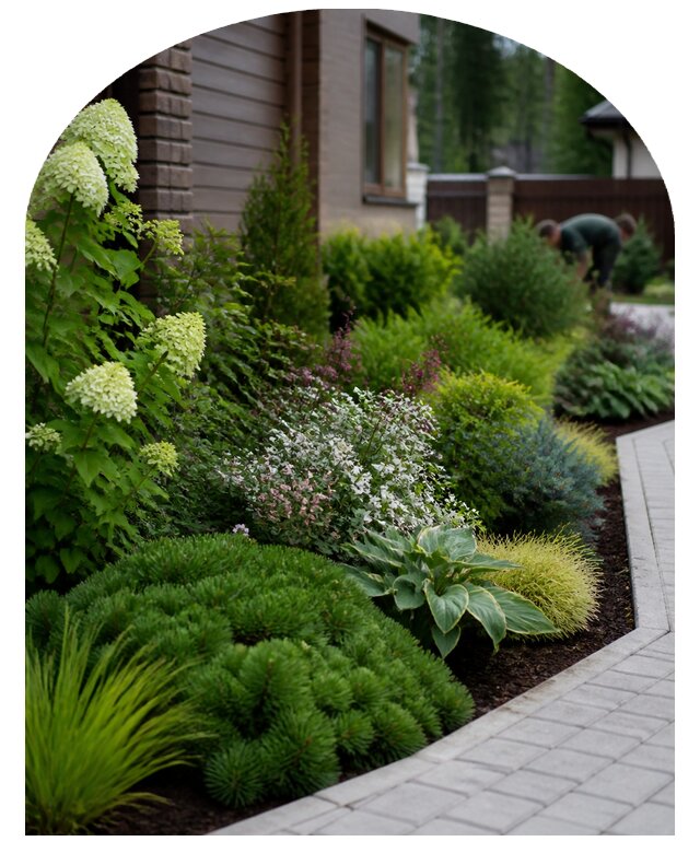 Миксбордер под ключ в Мытищах по цене от 15233 р. | Метпроект-Мтщ